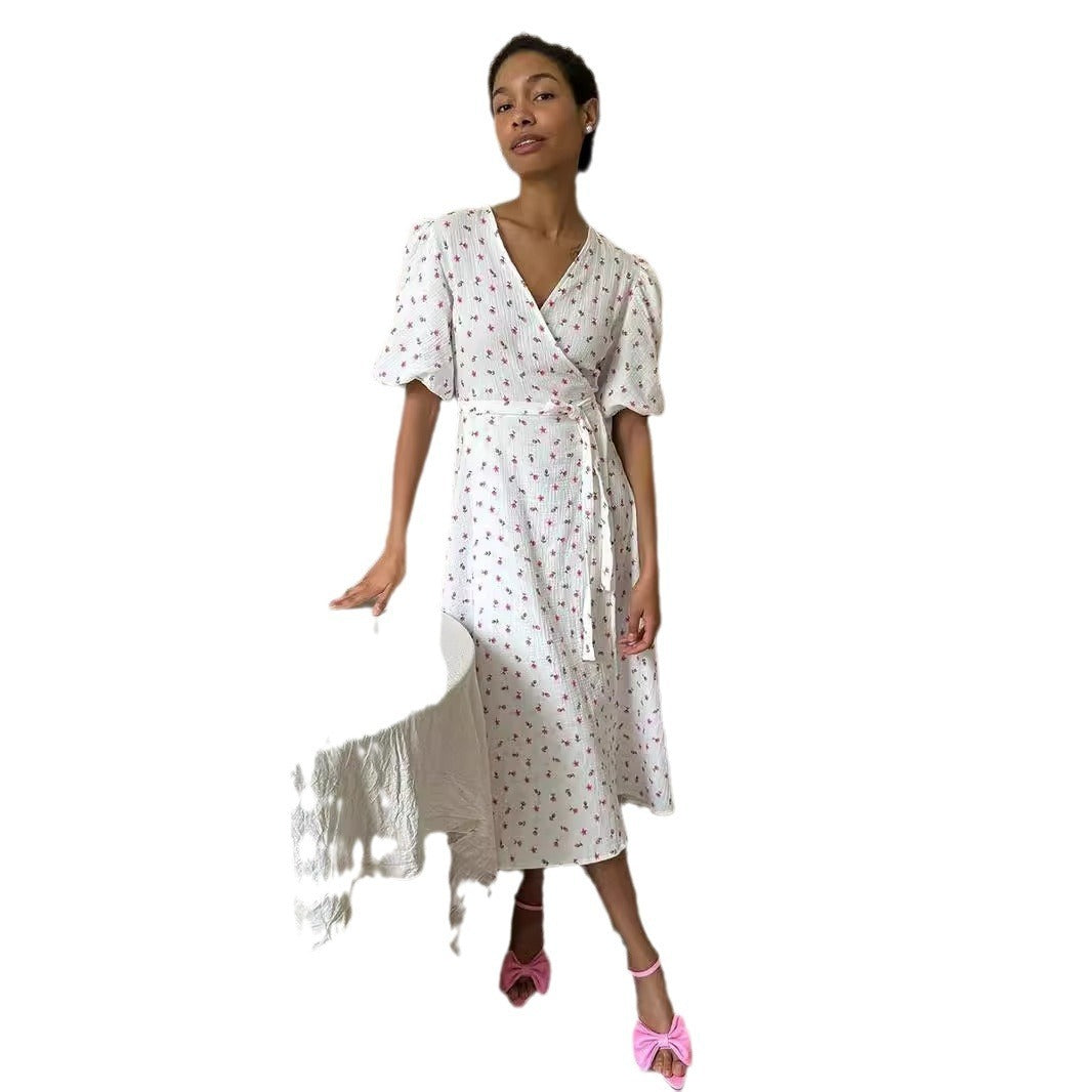 Robe Midi Élégante Chic Rex L'Essence de l'Été
