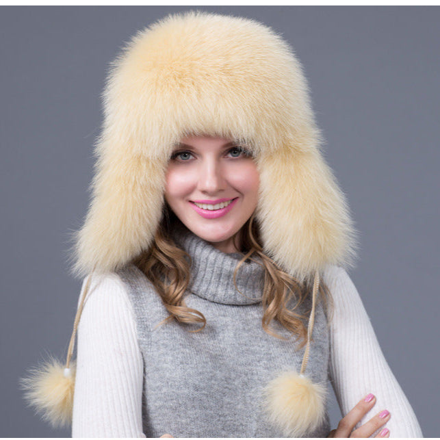 Sanita - Chapeau Renard migamod - Élégance Hivernale