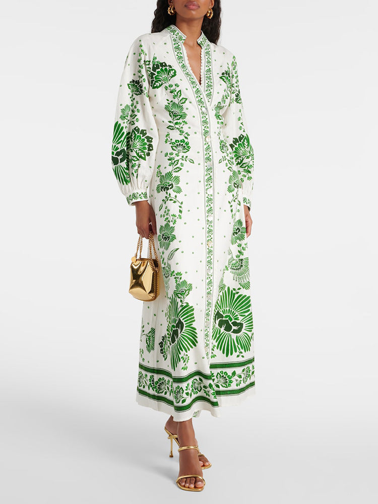 Robe longue évasée | floura™