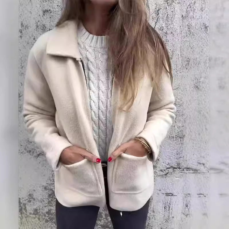 célina Veste Cardigan Élégante en Laine