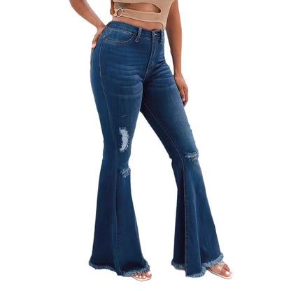 Jeans Slim Taille Mi-Haute