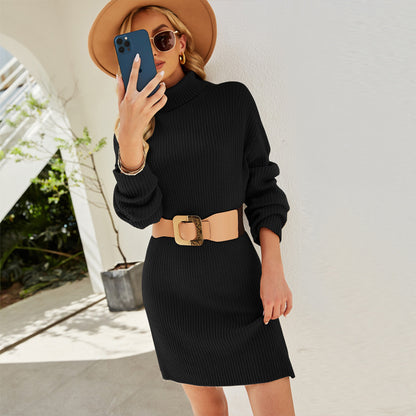 FABIANA - Robe Pull Longue Migamod - Élégance Confortable