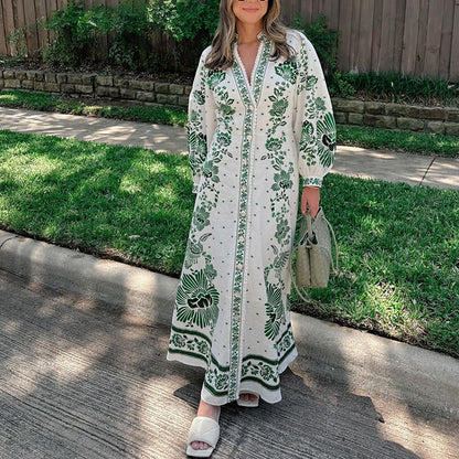 Robe longue évasée | floura™