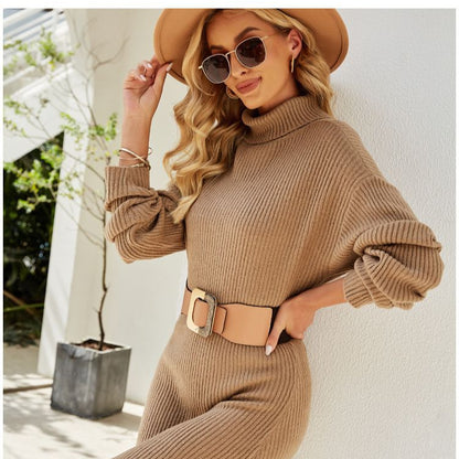 FABIANA - Robe Pull Longue Migamod - Élégance Confortable