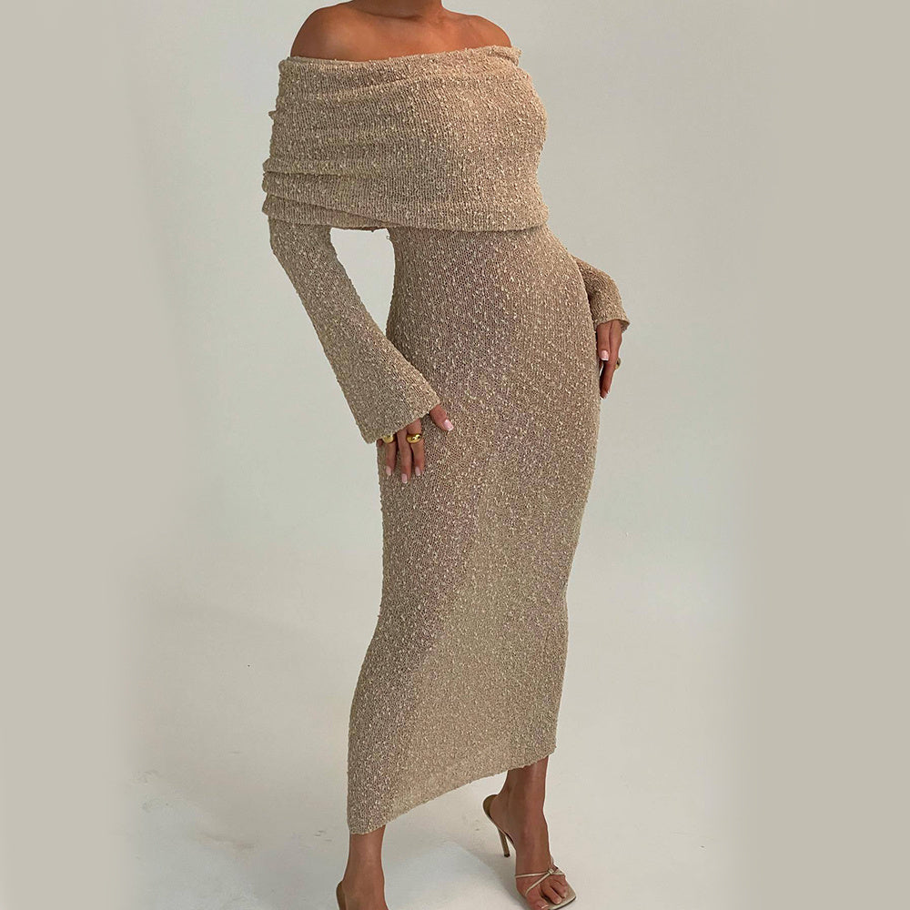 Robe Longue Tricotée