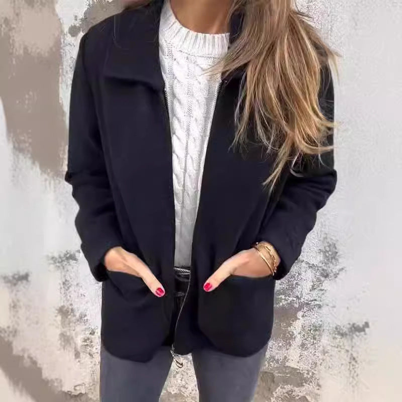 célina Veste Cardigan Élégante en Laine