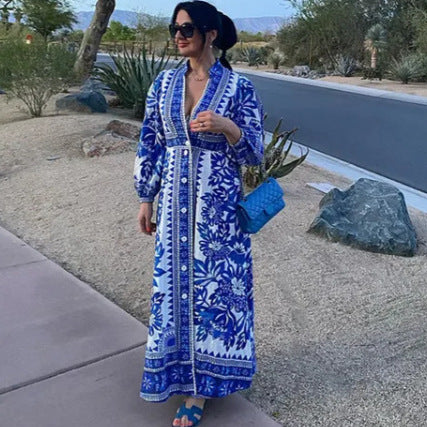 Robe longue évasée | floura™