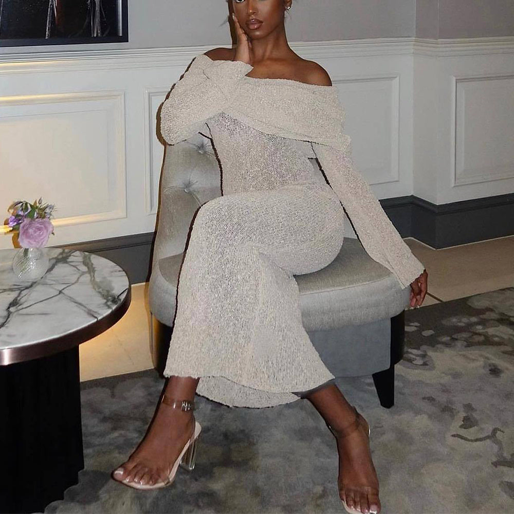 Robe Longue Tricotée