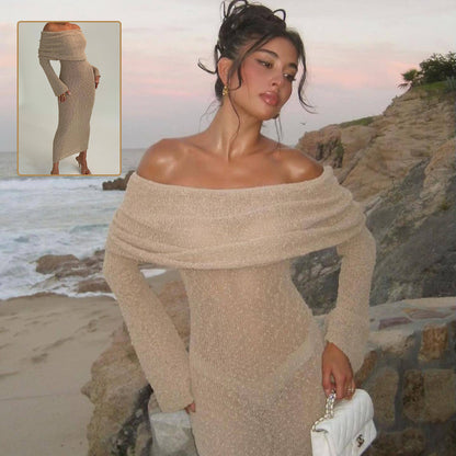 Robe Longue Tricotée