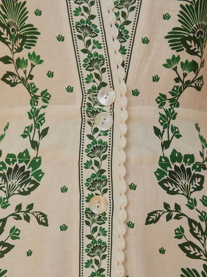 Robe longue évasée | floura™