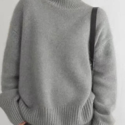 Pull oversize en cachemire.