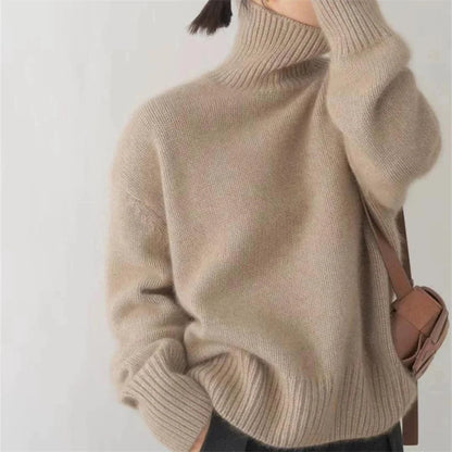 Pull oversize en cachemire.