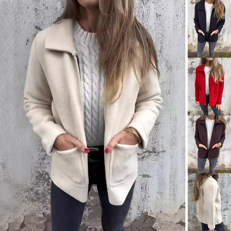 célina Veste Cardigan Élégante en Laine