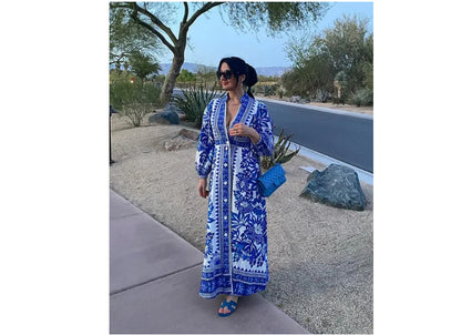 Robe longue évasée | floura™
