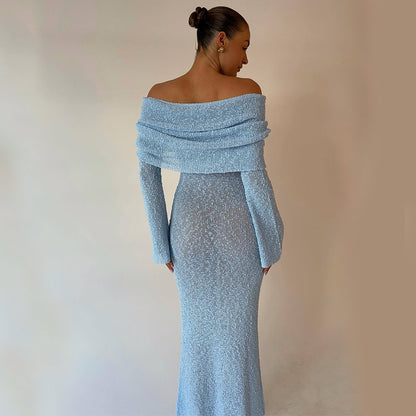 Robe Longue Tricotée